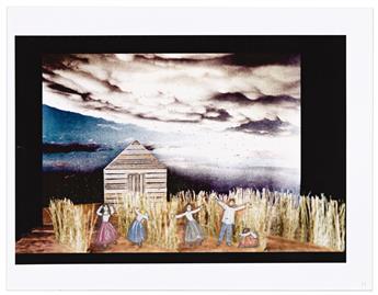 ADRIANNE LOBEL (1955- ) Little House on the Prairie. [THEATER / SET DESIGN / LAURA INGALLS WILDER]